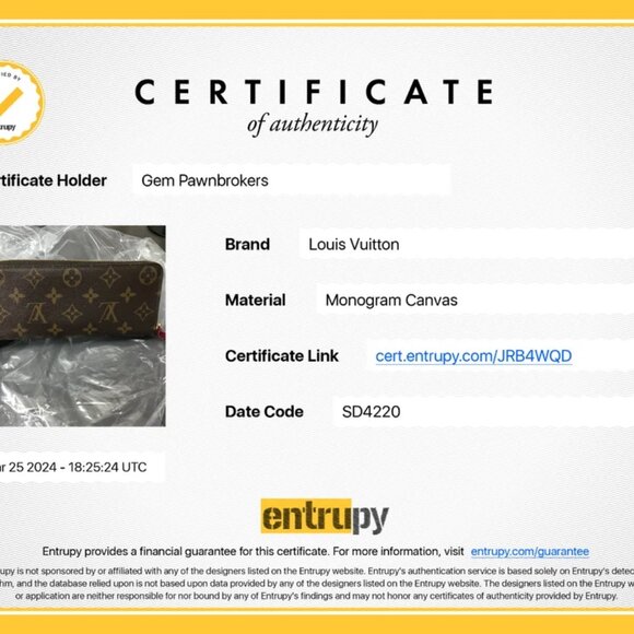 Louis Vuitton Clémence Monogram Women's Wallet - Fuchsia - Picture 3 of 16